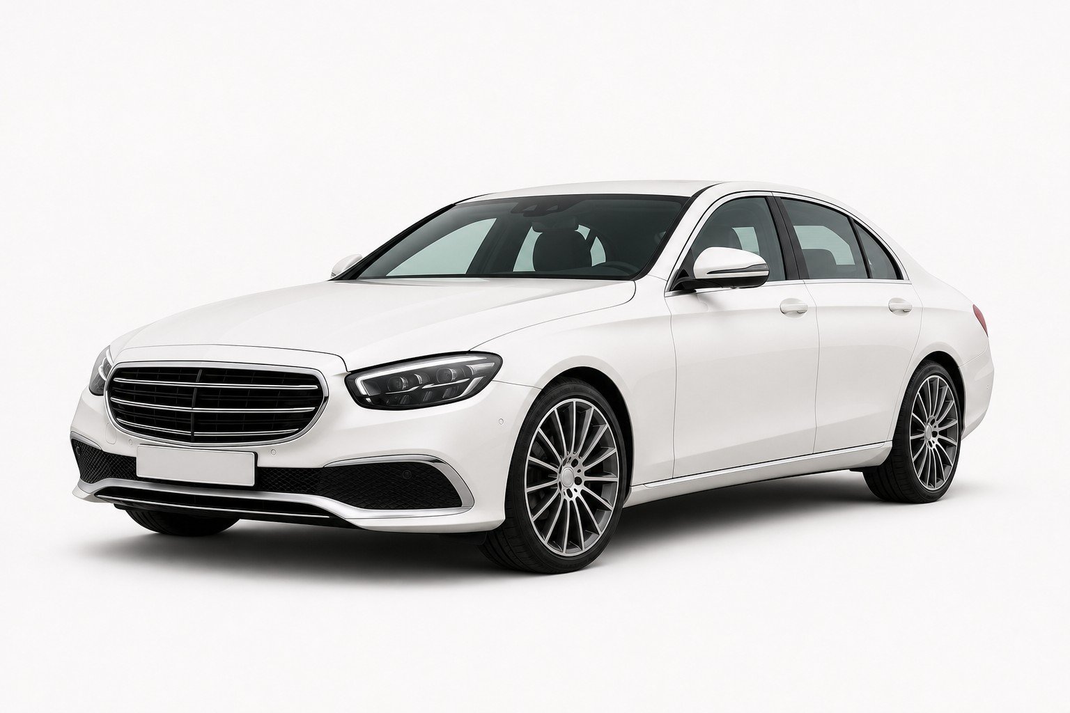 Mercedes E-Class luxury cab available for rental